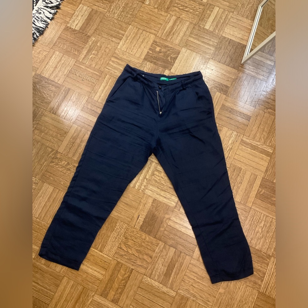 Benetton linen pant